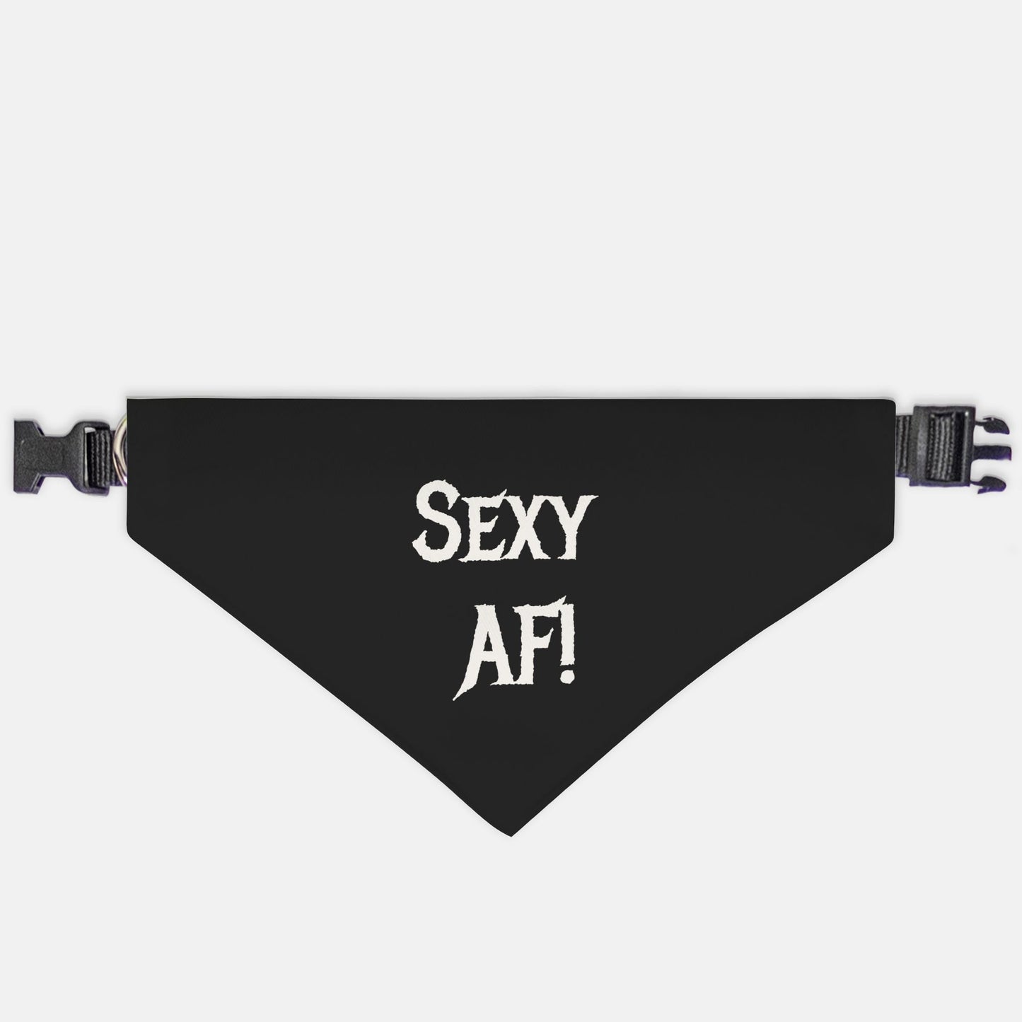 Sexy AF Collar Pet Bandana (LG & XL)
