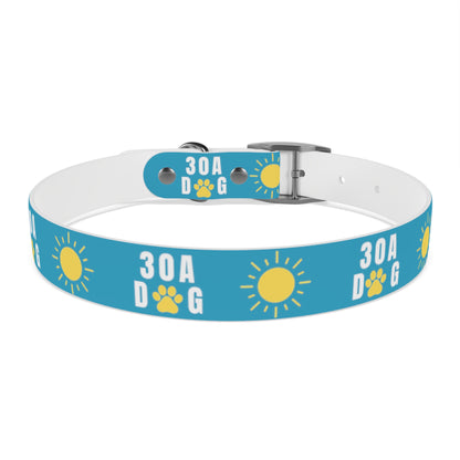 30A Dog Paw Collar Turquoise