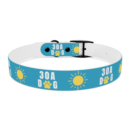 30A Dog Paw Collar Turquoise