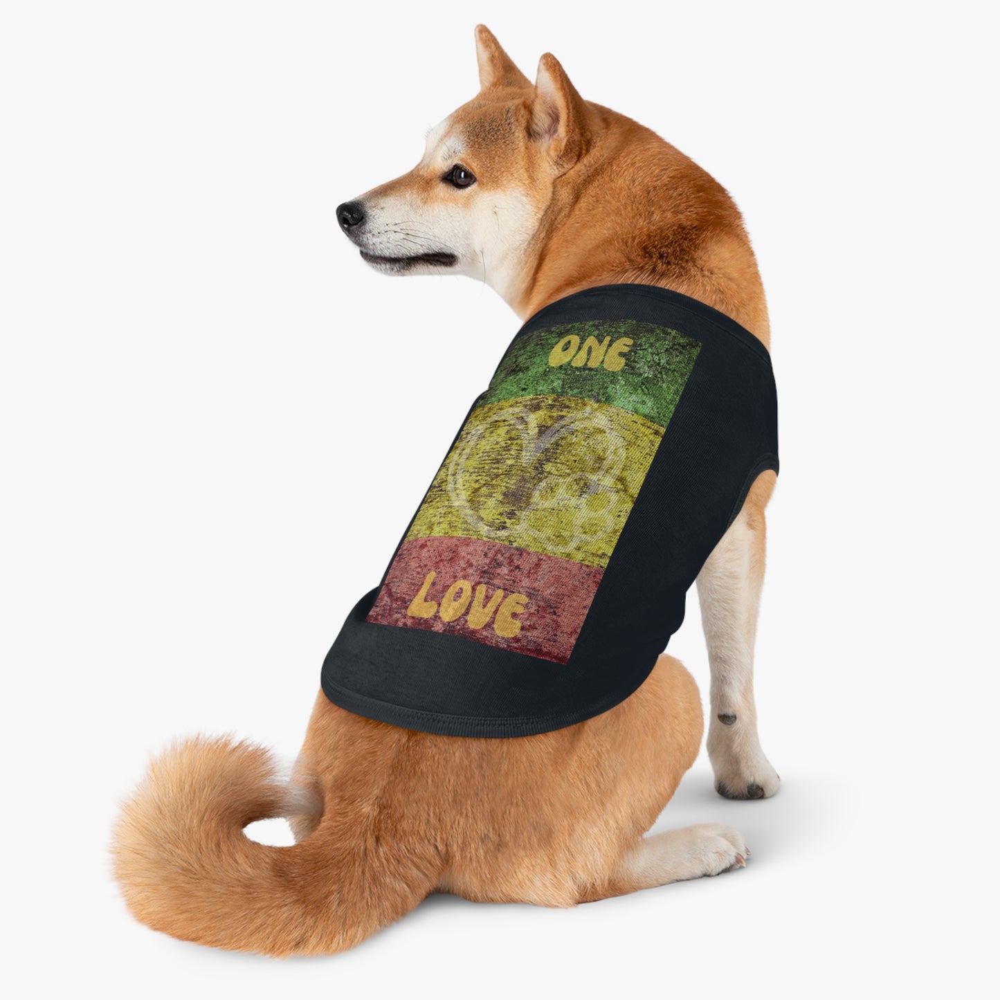 Rasta Dog One Love Pet Tank Top