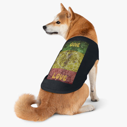 Rasta Dog One Love Pet Tank Top