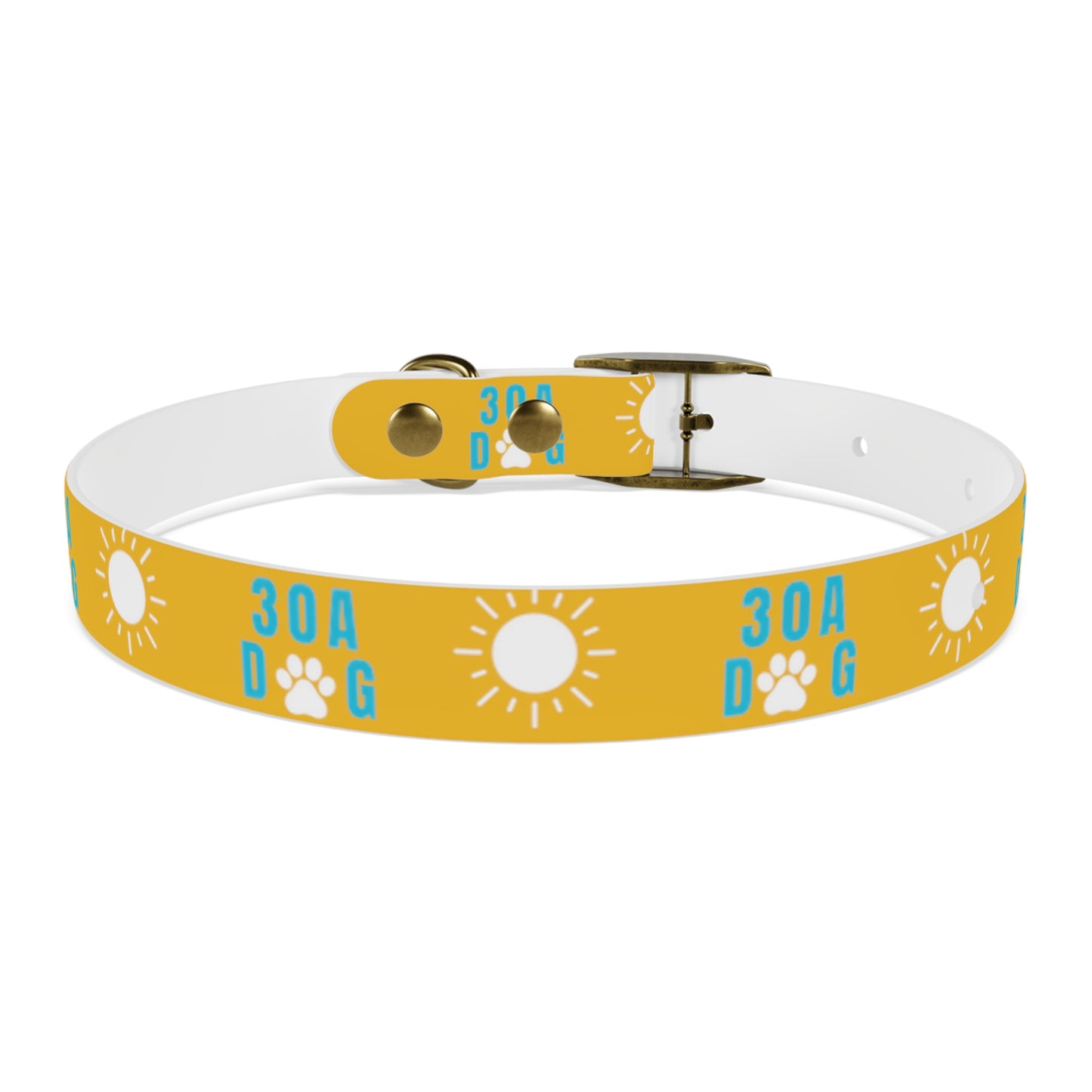 30A Dog Collar Yellow