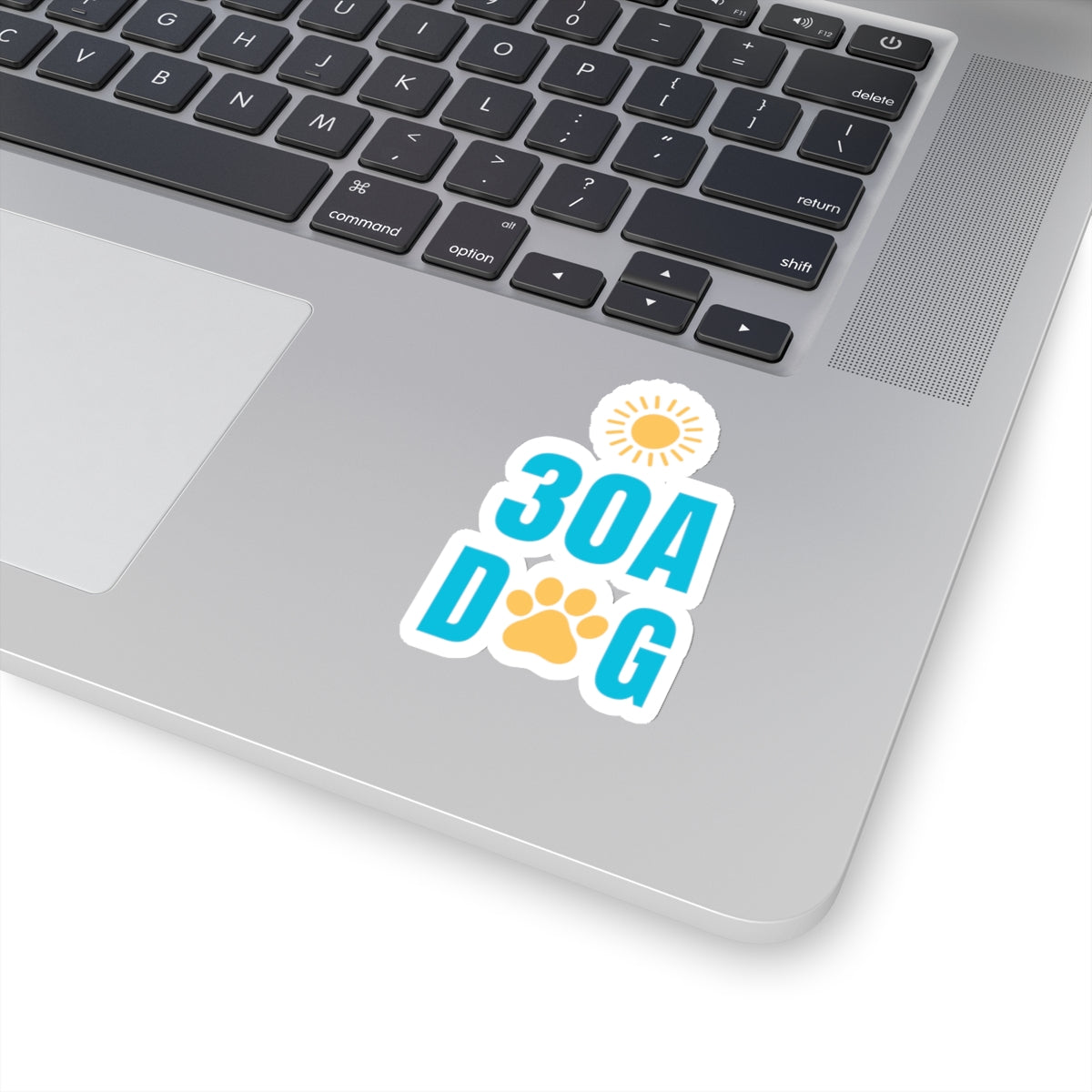 30A Dog Paw Print Kiss-Cut Stickers