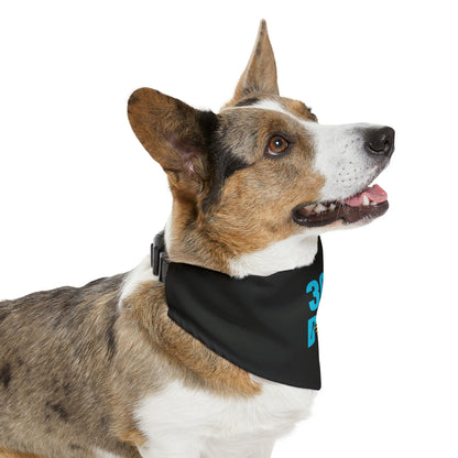 30A Pet Bandana Collar Black