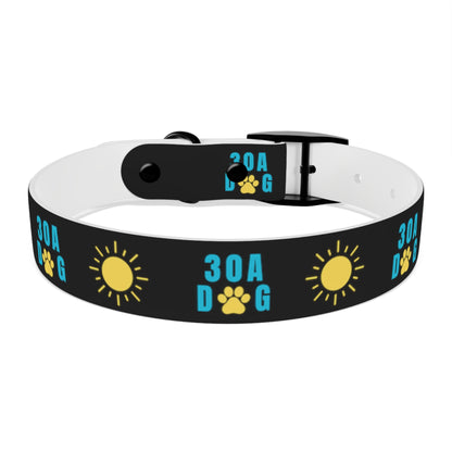 30A Dog Paw Collar Black