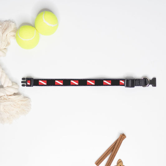 Diver Dawg Pet Collar Black
