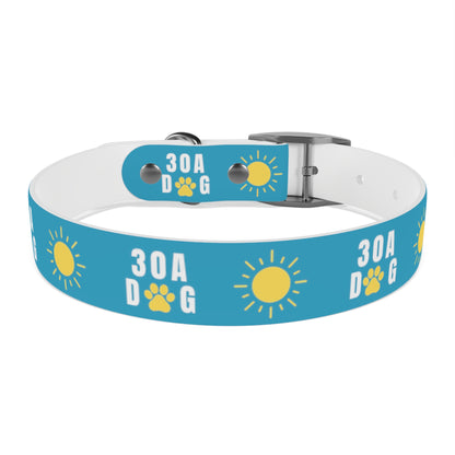 30A Dog Paw Collar Turquoise