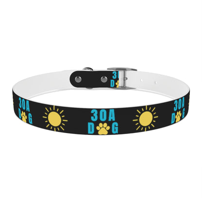 30A Dog Paw Collar Black