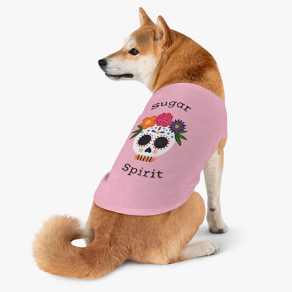 Sugar Skull Pet Tank Top Sugar Spirit Dog Tank