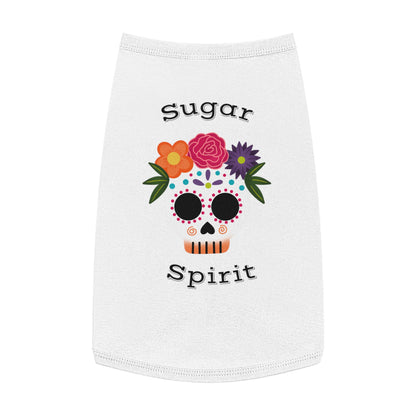 Sugar Skull Pet Tank Top Sugar Spirit Dog Tank