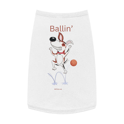 Ballin! Dog Tank Top