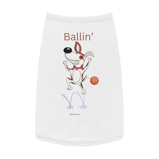 Ballin! Dog Tank Top