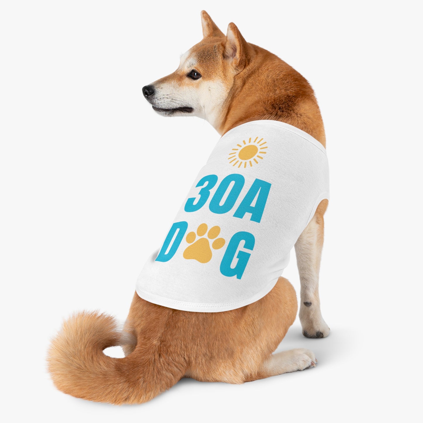 30A Paw Print Pet Tank Top