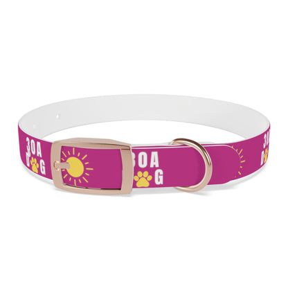 30A Dog Paw Collar Pink