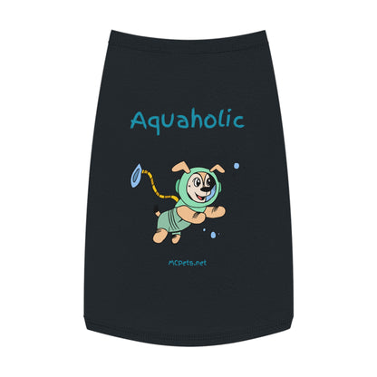 Aquaholic Scuba Dog Tank Top