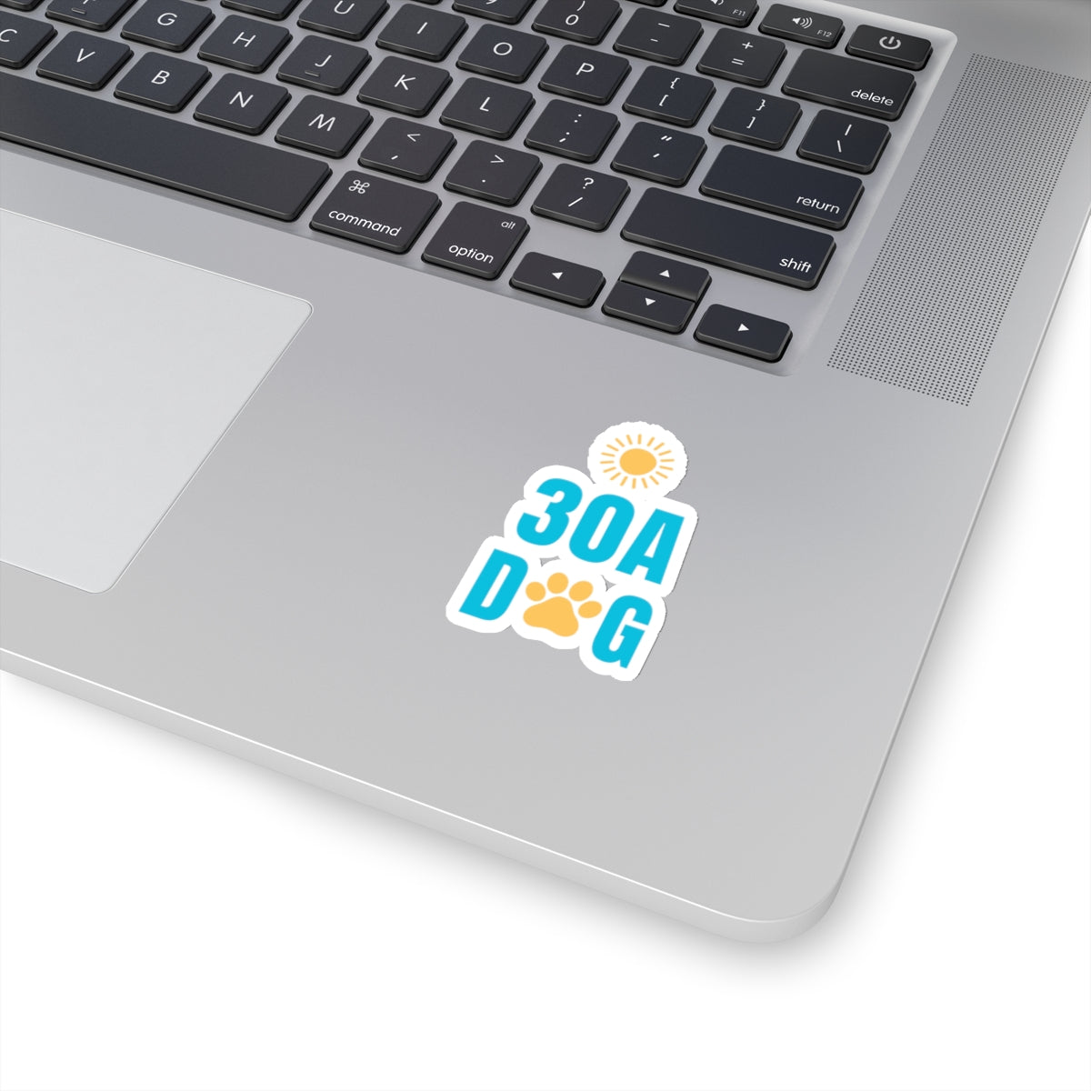 30A Dog Paw Print Kiss-Cut Stickers