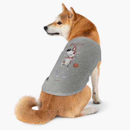 Ballin! Dog Tank Top