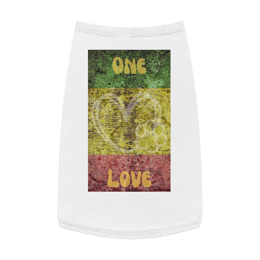Rasta Dog One Love Pet Tank Top