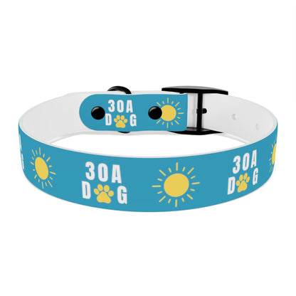 30A Dog Paw Collar Turquoise