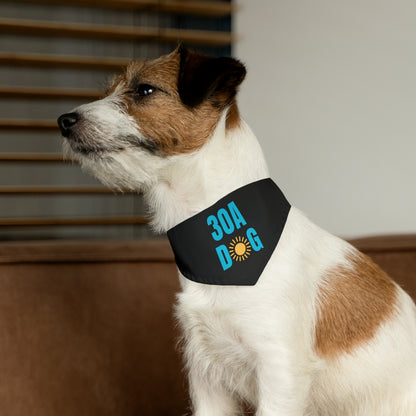 30A Pet Bandana Collar Black