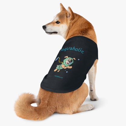 Aquaholic Scuba Dog Tank Top