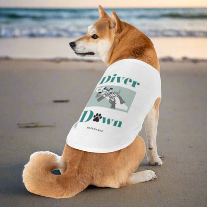 Diver Down Scuba Dog Tank Top