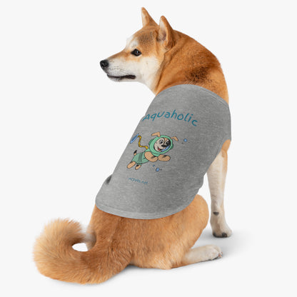 Aquaholic Scuba Dog Tank Top