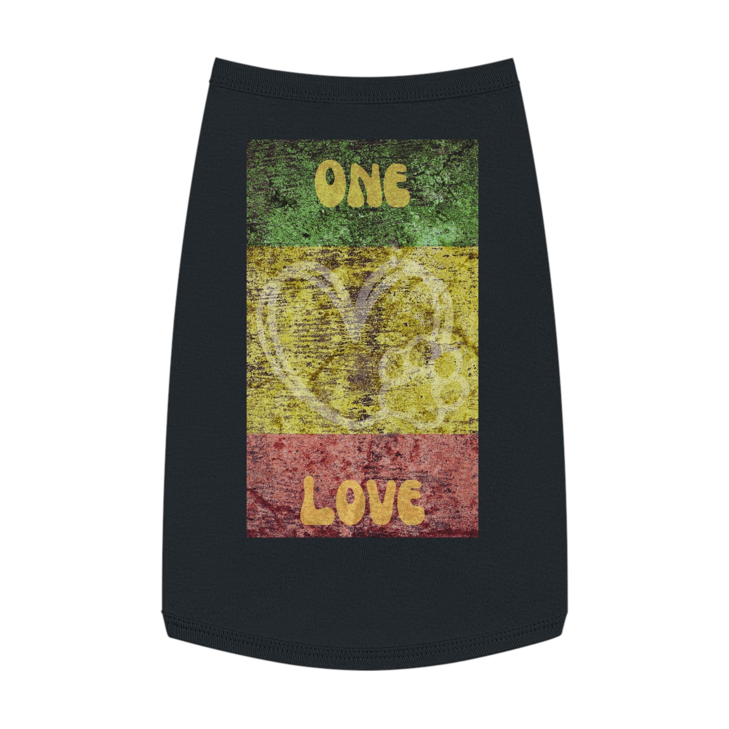 Rasta Dog One Love Pet Tank Top