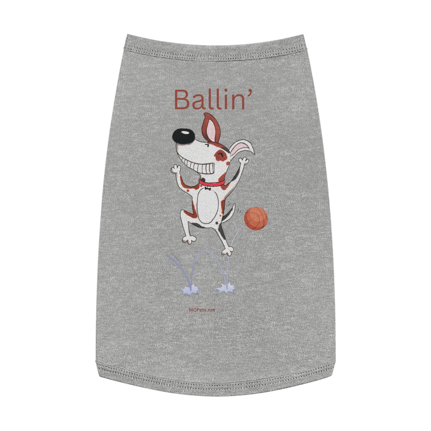 Ballin! Dog Tank Top