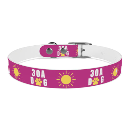 30A Dog Paw Collar Pink