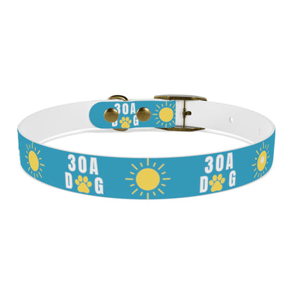 30A Dog Paw Collar Turquoise