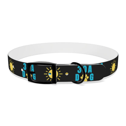 30A Dog Paw Collar Black