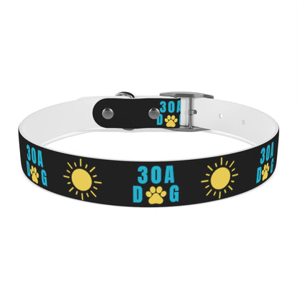 30A Dog Paw Collar Black