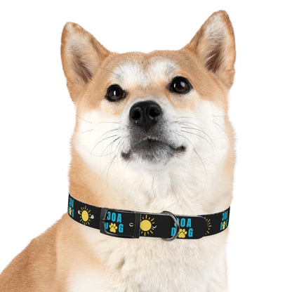30A Dog Paw Collar Black