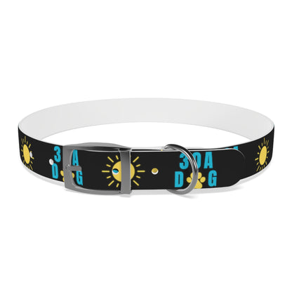 30A Dog Paw Collar Black