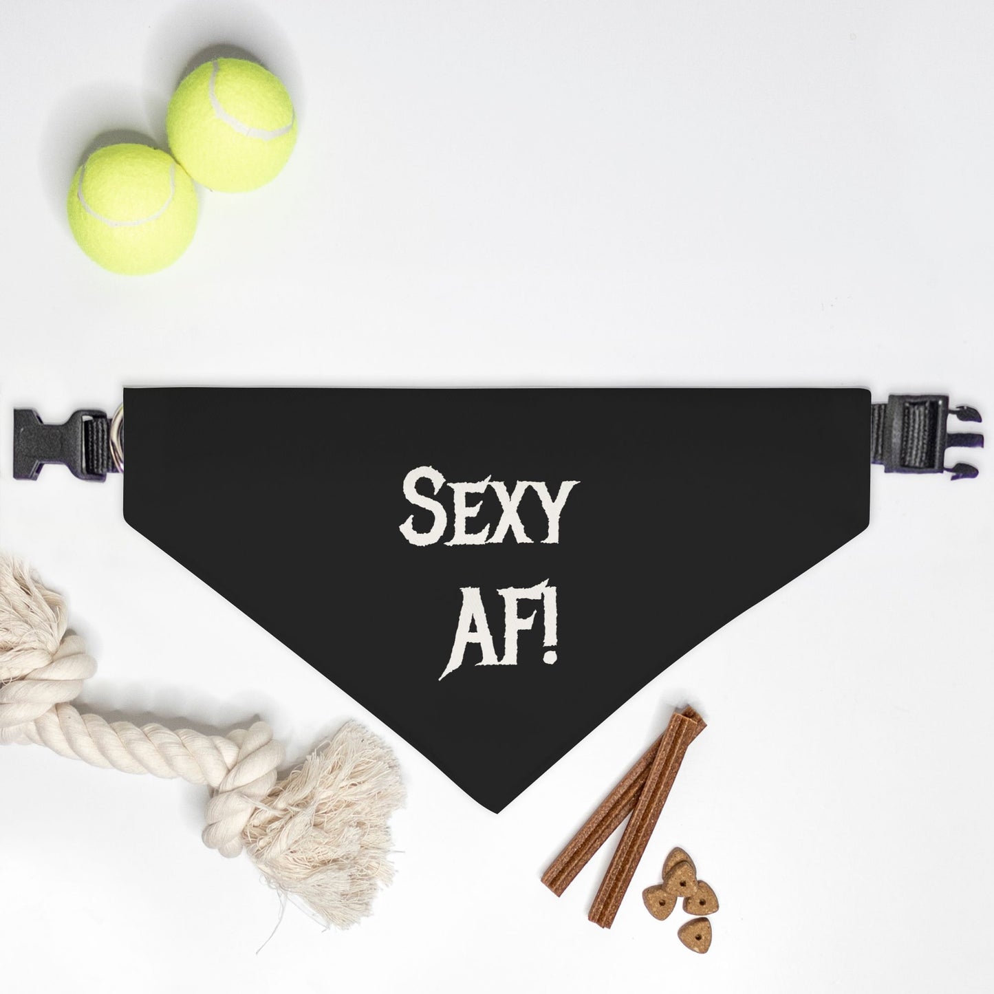 Sexy AF Collar Pet Bandana (LG & XL)