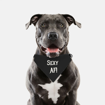 Sexy AF Collar Pet Bandana (LG & XL)